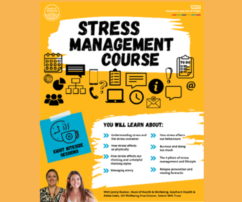 Stress management course now available